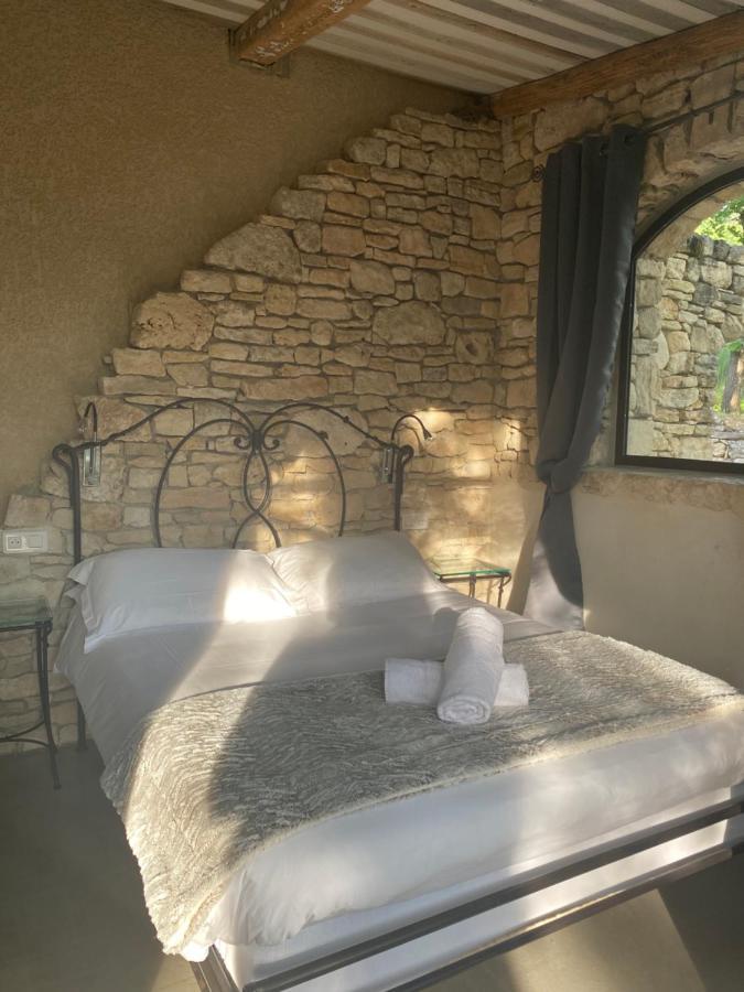 Hotel Lou Caleu Restaurant Le Rocher Des Abeilles Saint-Martin-de-Castillon ภายนอก รูปภาพ